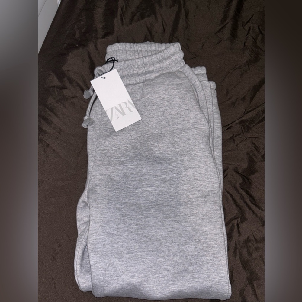 Grey sweatpants